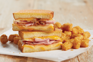 Grilled Ham & Four-Cheese Melt Image