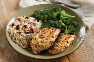 Grilled Lemon Chicken & Rice Image